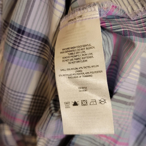 Columbia plaid long sleeve button shirt - Picture 4 of 6